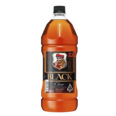 【正規品 2700ml】ブラックニッカ・クリア・ブレンデッド・ウイスキー・ニッカウイスキー 37％ ブラックニッカクリア 大容量