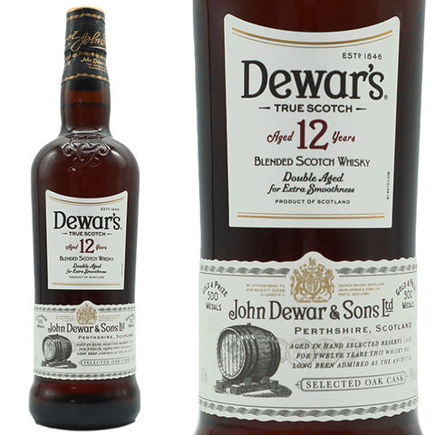 【 正規品】デュワーズ 12年 ブレンデッド スコッチ ウイスキー 700ml  40％