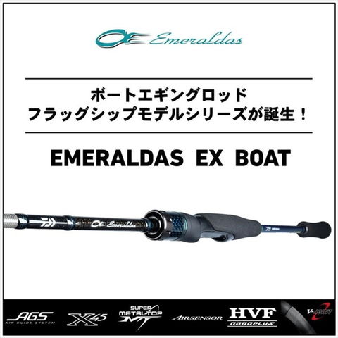 ダイワ　エメラルダスex ボート　511MLS-SMT釣種エギング