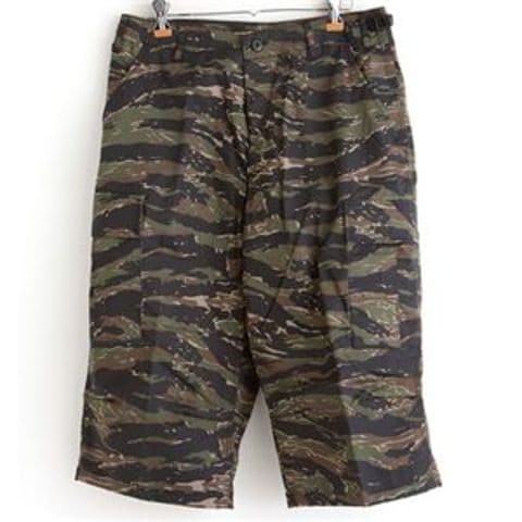 アメリカ軍 BDU クロップドカーゴパンツ ／迷彩服パンツ XSサイズ