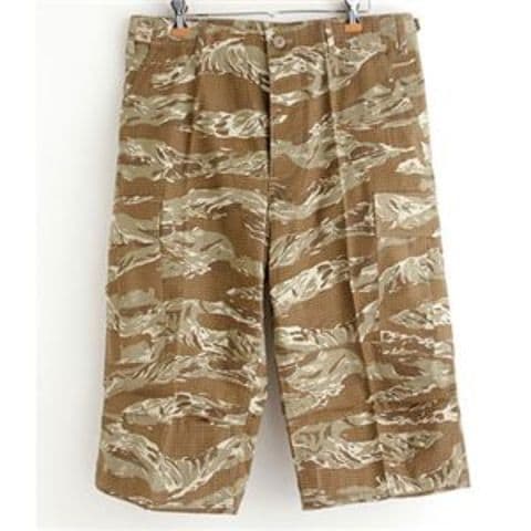 アメリカ軍 BDU クロップドカーゴパンツ ／迷彩服パンツ Lサイズ