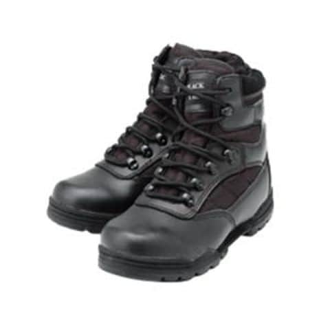 BLACK TAC（ ブラックタック） SWAT タイプブーツ FB-003YN ブラック 7w（25.0-25.5cm） ホビー ミリタリー ブーツ  靴 【同梱不可】【代引不可】[▲][TP]