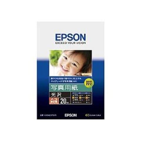 エプソン EPSON 写真用紙＜光沢＞ A3ノビ KA3N20PSKR 1冊(20枚) AV デジモノ パソコン 周辺機器 用紙 写真用紙  【同梱不可】【代引不可】[▲][TP]