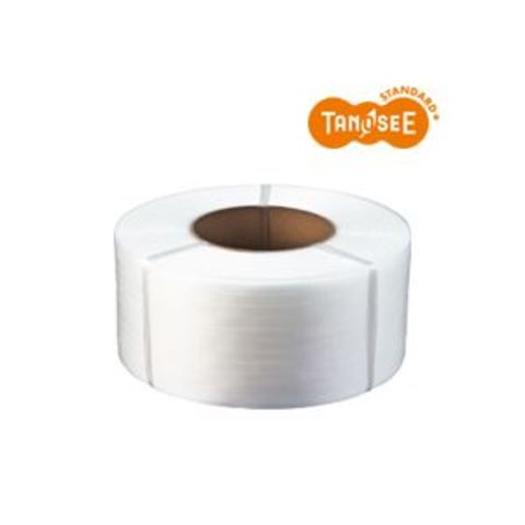 TANOSEE PPバンド 自動梱包機用 15mm×2500m 半透明 1巻-