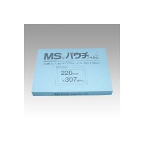 明光商会 MSパウチフィルム MP15-220307 100枚 (代引不可)-