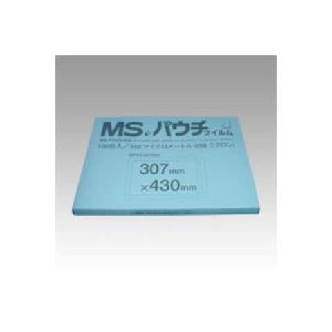 明光商会 MSパウチフィルム MP15-307430 100枚 生活用品 インテリア 雑貨 文具 オフィス用品 【同梱不可】【代引不可】[▲][TP]