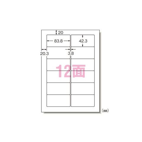 エーワン パソコンプリンタ＆ワープロラベルシール 〈プリンタ兼用〉 マット紙（A4判） 1000枚入 31153 1000枚 AV デジモノ パソコン  周辺機器 用紙 【同梱不可】【代引不可】[▲][TP]