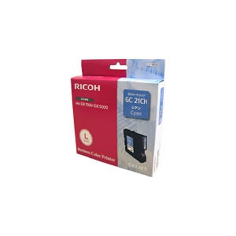 純正品 RICOH リコー インクカートリッジ/トナーカートリッジ GC21CH C