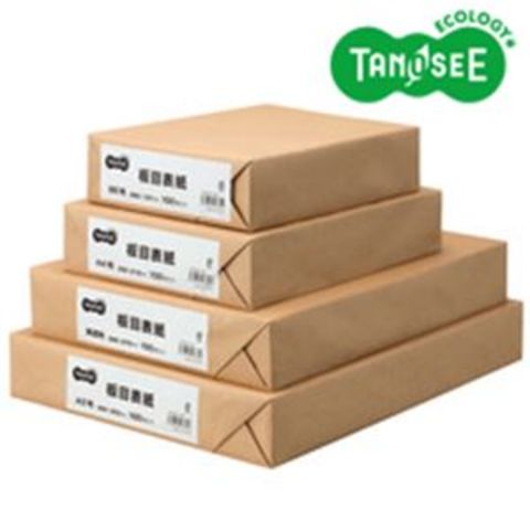 TANOSEE 板目表紙 A4 100枚入 ×10セット 生活用品 インテリア 雑貨