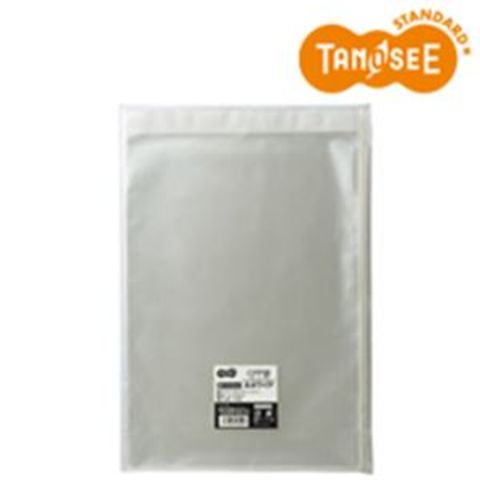 TANOSEE OPP袋 フタ・テープ付A3用 310×430+40mm 1セット（1000枚：100