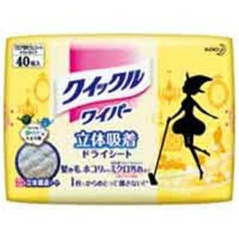 花王 クィックルワイパー取り替えシート40枚*12P 生活用品 インテリア 雑貨 日用雑貨 掃除用品 【同梱不可】【代引不可】[▲][TP]