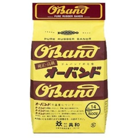 業務用3セット共和 オーバンド/輪ゴム No.14/500g 袋入り 天然ゴム使用 生活用品 インテリア 雑貨 文具 オフィス用品 輪ゴム  【同梱不可】【代引不可】[▲][TP]