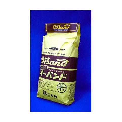 業務用セット　共和 オーバンド 輪ゴム 袋入1kg（正味重量） O-260-1000 入 ×2セット 生活用品 インテリア 雑貨 文具 オフィス用品  輪ゴム 【同梱不可】【代引不可】[▲][TP]