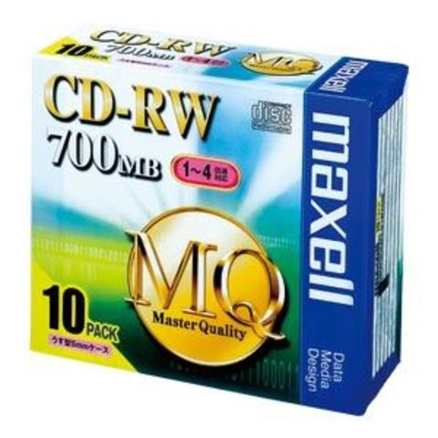 業務用セット マクセル maxell PC DATA用 CD-RW 1-4倍速対応 CDRW80MQ