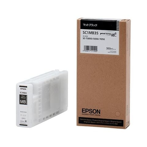 まとめ） エプソン EPSON インクカートリッジ マットブラック 350ml