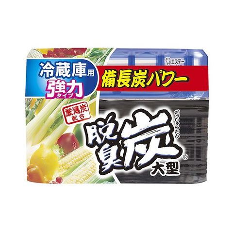 まとめ買い エステー 脱臭炭 冷蔵庫用大型 240g 1セット（3個） ×3セット 生活用品 インテリア 雑貨 生活雑貨  【同梱不可】【代引不可】[▲][TP]