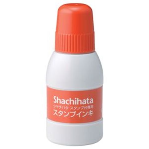 まとめ買い シヤチハタ スタンプ台専用補充インキ 40ml 朱色 SGN-40-OR 1個 ×10セット 生活用品 インテリア 雑貨 文具  オフィス用品 印鑑 スタンプ【同梱不可】【代引不可】[▲][TP]