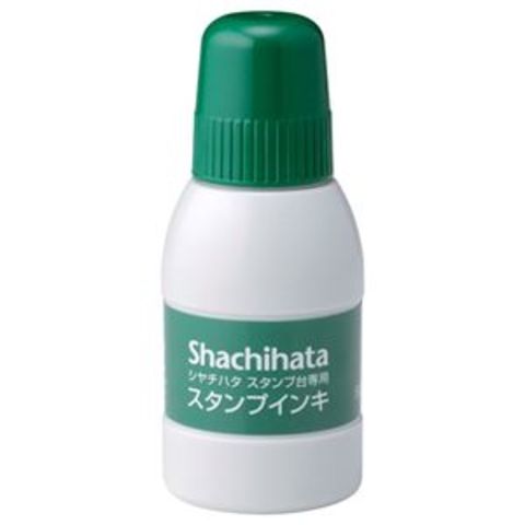 まとめ買い シヤチハタ スタンプ台専用補充インキ 40ml 緑 SGN-40-G 1