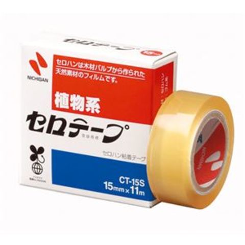 まとめ買い ニチバン セロテープ 小巻 15mm×11m CT-15S 1巻 ×50セット