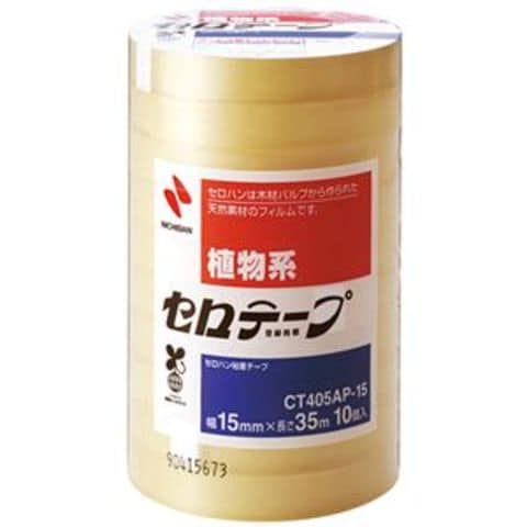 まとめ買い ニチバン セロテープ 大巻 15mm×35m業務用パック CT405AP