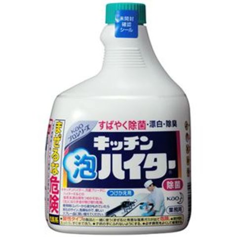 まとめ買い 花王 キッチン泡ハイター 業務用 つけかえ用 1000ml 1本 ×5