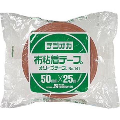 まとめ買い 寺岡製作所 オリーブテープ No.141 50mm×25m クリーム 1巻 ×10セット 生活用品 インテリア 雑貨 文具 オフィス用品  テープ 接着用具 【同梱不可】【代引不可】[▲][TP]