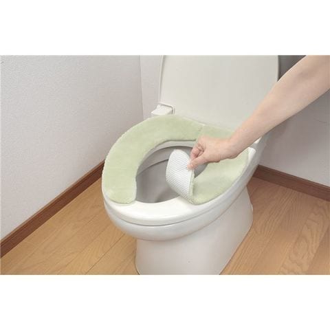 オカ エトフトリア トイレマット 60×55cm パープル 生活用品