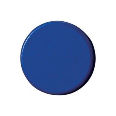 業務用50セット) ジョインテックス 強力カラーマグネット 塗装25mm 青