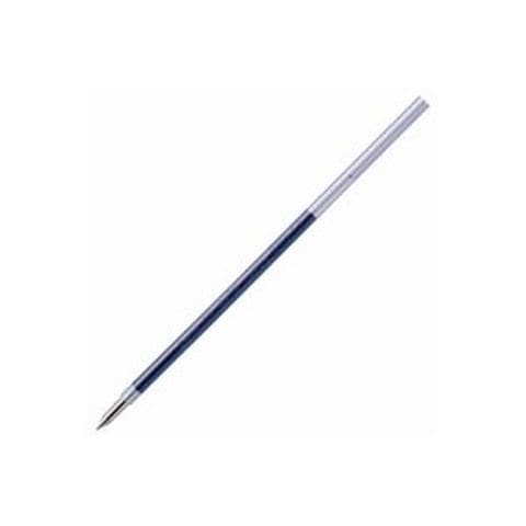 まとめ) ぺんてる 油性ボールペン替芯 0.5mm 極細 青 BKL5C 1(10本