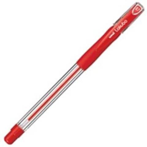 業務用300セット) 三菱鉛筆 ボールペン VERY楽ボ SG10007.15 赤-