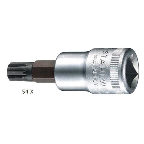 STAHLWILLE（スタビレー） 54X-M6 （1／2SQ）トライスクエアソケット