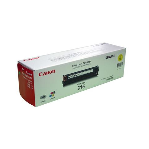 純正品〕 Canon キャノン トナーカートリッジ 〔316 Y イエロー〕(代引