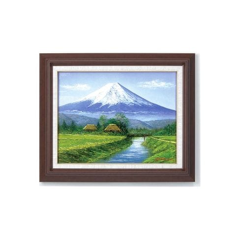 油絵額/フレームセット 〔F6号〕 工藤昭重 「上高地」460×552×55mm 金