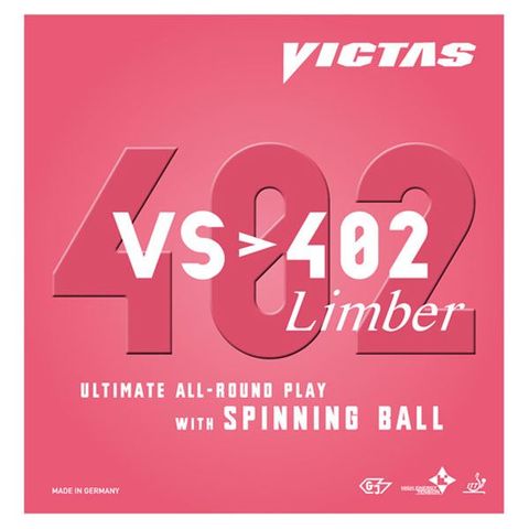 ヤマト卓球 VICTAS(ヴィクタス) 裏ソフトラバー VS＞402 リンバー 020391 レッド MAX スポーツ レジャー スポーツ用品  スポーツウェア 卓球用品 卓球 【同梱不可】【代引不可】[▲][TP]