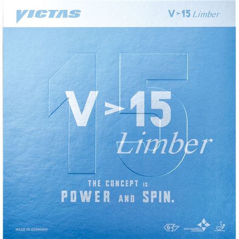 ヤマト卓球 VICTAS(ヴィクタス) 裏ソフトラバー V＞15 リンバー 020451 ブラック 2 スポーツ レジャー スポーツ用品  スポーツウェア 卓球用品 卓球ラ 【同梱不可】【代引不可】[▲][TP]