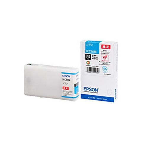 業務用5セット 純正品 EPSON エプソン インクカートリッジ ICC90M シアン Mサイズ AV デジモノ パソコン 周辺機器 インク  インクカートリッジ ト 【同梱不可】【代引不可】[▲][TP]