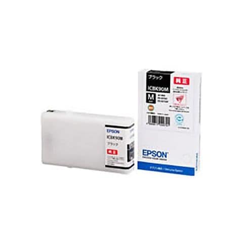 業務用5セット 純正品 EPSON エプソン インクカートリッジ ICBK90M ブラック Mサイズ AV デジモノ パソコン 周辺機器 インク  インクカートリッジ 【同梱不可】【代引不可】[▲][TP]