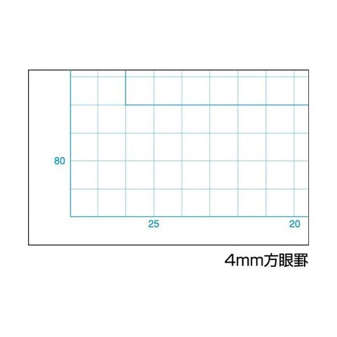 業務用10セット キョクトウ・アソシエイツ FAX原稿用紙 FX255 B4 5ミリ