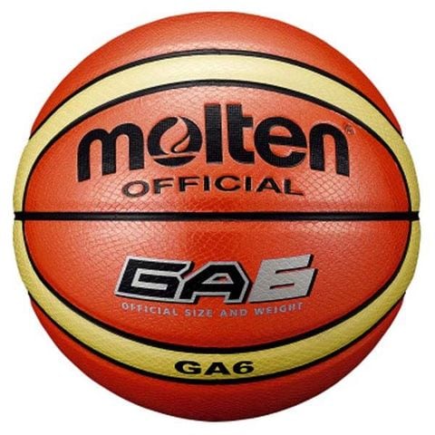 モルテン Molten バスケットボール 6号球 オレンジ 人工皮革 BGA6 運動