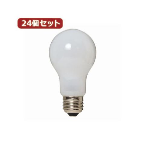 YAZAWA 24個セット 長寿命シリカ60W形 LW100V60WWLX24 家電 生活家電 照明 【同梱不可】【代引不可】[▲][TP]