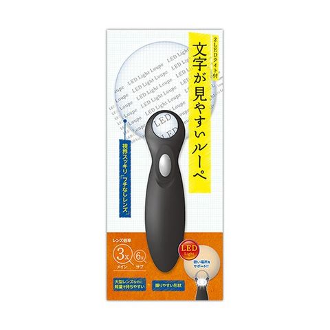 まとめ買い 日進医療器 文字が見やすいルーペ大型レンズタイプ 1個 ×3セット スポーツ レジャー レジャー用品 ルーペ  【同梱不可】【代引不可】[▲][TP]