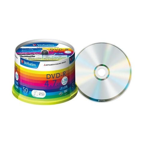 まとめ買いバーベイタム データ用DVD-R4.7GB 16倍速 ブランドシルバー スピンドルケース DHR47J50V1 1パック(50枚)  ×3セット AV デジモノ パソコン【同梱不可】【代引不可】[▲][TP]