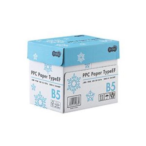 まとめ買いTANOSEE PPC PaperType EF B5 1箱(2500枚:500枚×5冊) ×3