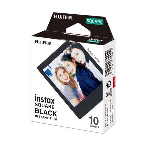 まとめ買い富士フイルム インスタントカラーフィルムinstax SQUARE ブラック 1パック(10枚) ×3セット AV デジモノ カメラ  デジタルカメラ 【同梱不可】【代引不可】[▲][TP]