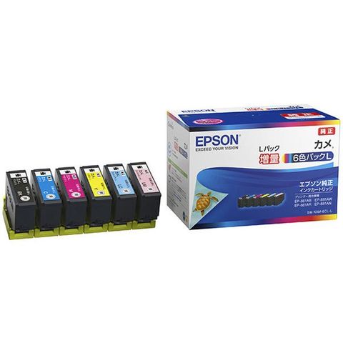 純正品 EPSON KAM-6CL-L インクカートリッジ カメ 6C-L AV デジモノ パソコン 周辺機器 インク インクカートリッジ トナー  エプソン(EPSON)用 【同梱不可】【代引不可】[▲][TP]