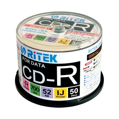 まとめ買いRi-JAPAN データ用CD-R 50枚 CD-R700EXWP.50RT C ×30セット ...