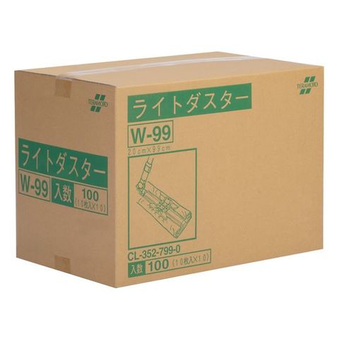 ライトダスター/掃除用品 100枚入 約200×990mm から拭き用 ホコリ吸着用 吸水ダスター 業務用 施設 店舗 生活用品 インテリア 雑貨  日用雑貨 【同梱不可】【代引不可】[▲][TP]