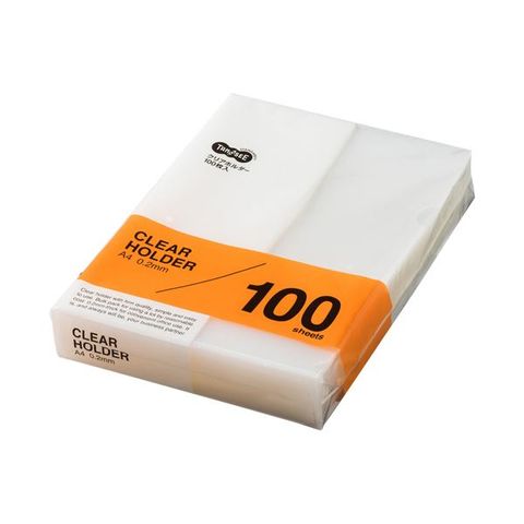 まとめ買いTANOSEE クリアホルダー A4クリア 1セット(500枚:100枚×5パック) ×3セット 生活用品 インテリア 雑貨 文具  オフィス用品 ファイル バイ 【同梱不可】【代引不可】[▲][TP]