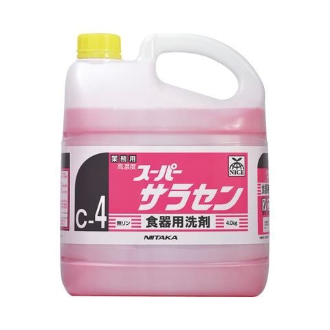 まとめ買い ニイタカ スーパーサラセン 4K（C-4） 業務用 4kg 1本 ×5セット 生活用品 インテリア 雑貨 生活雑貨  【同梱不可】【代引不可】[▲][TP]