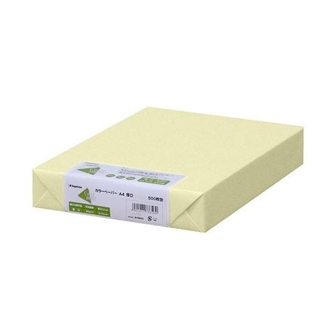 まとめ買い 長門屋商店 Color Paper A4厚口 レモン ナ-3352 1冊(500枚) ×5セット AV デジモノ プリンター OA  プリンタ用紙 【同梱不可】【代引不可】[▲][TP]